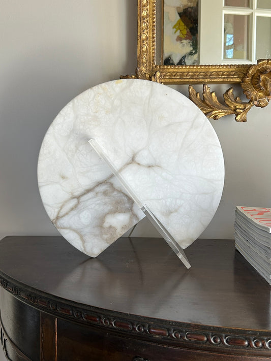 1960s Marble Lamp